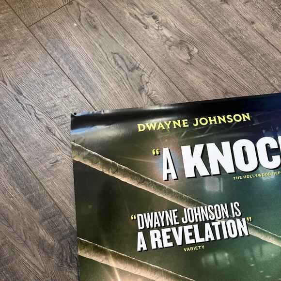 2025 Smashing Machine Dwayne The Rock A24 Movie Promo Poster - Picture 6 of 7